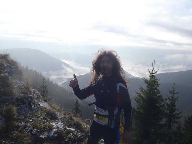 Über meine Frisur red´ ma nicht aber der Blick in´s Tal ist toll!