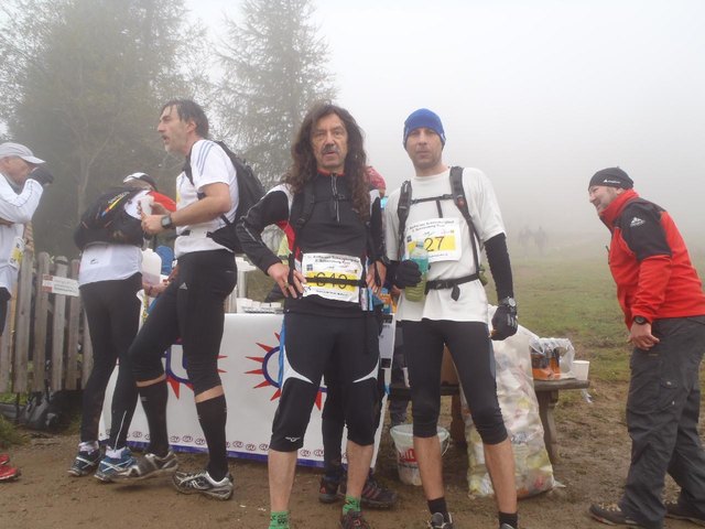 Mit Reinhard bei der 2. Labestelle Edelweißhütte