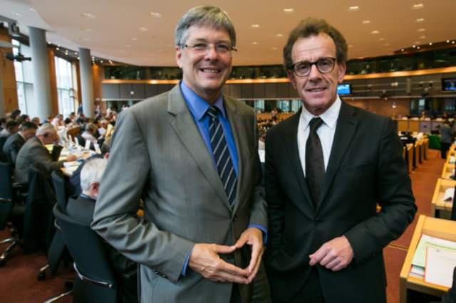 LH Peter Kaiser und LAbg. Herwig Seiser in Brüssel | Foto: Verbindungsbüro Kärnten