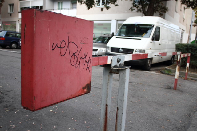 Schranke in der Weisselgasse | Foto: Pilz