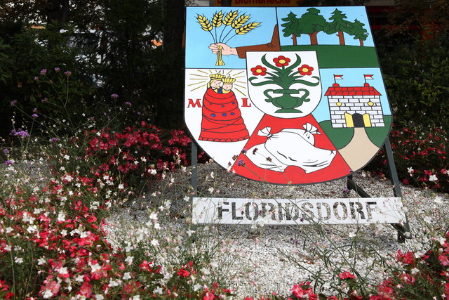 Das Wappen von Floridsdorf. | Foto: Pilz