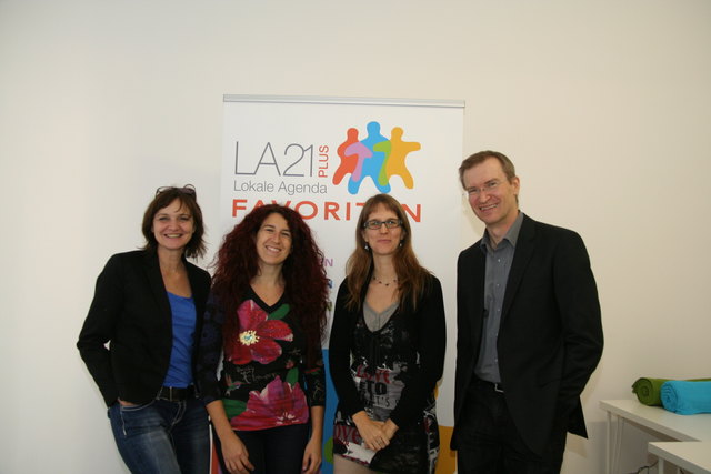 Das Team der Agenda: Hermine Steinbach-Buchinger, Sandra Herschkowitz, Katja Arzberger und Hans Emrich (v.l.).