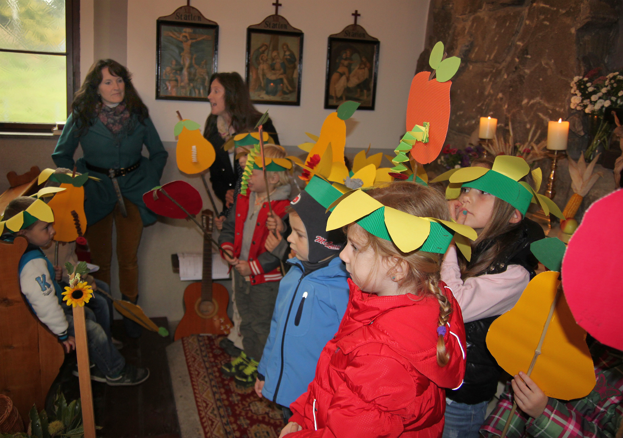 Erntedank im Kindergarten Marhof - Deutschlandsberg