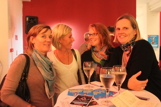 Doris Haider, Martina Schabernak, Katharina Kastl und Brigitte Novotny genossen den gemeinsamen Frauenabend.