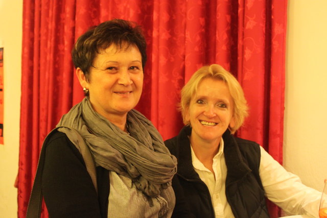 Auch Traude Kropik und Eva Flesch waren mit dabei.