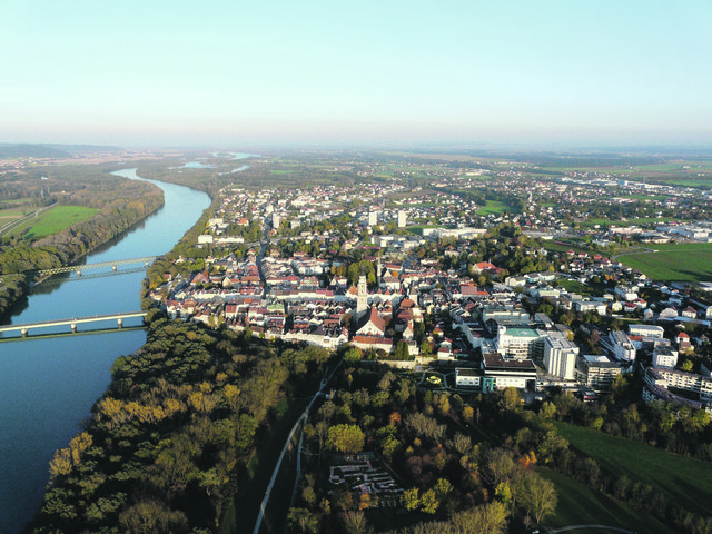 Gemeinsam mit Simbach soll ein Stadt- und Standortmarketingkonzept entstehen. | Foto: airpix.at