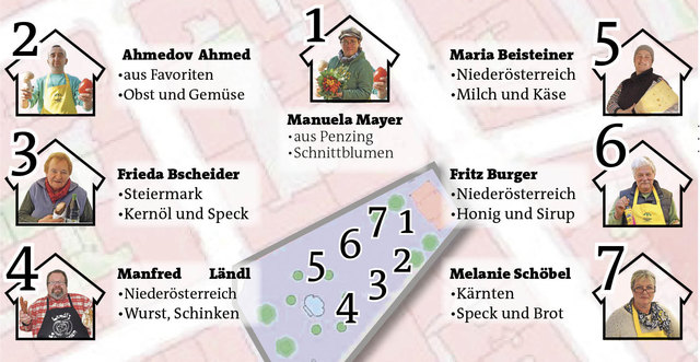 5. Bezirk: So schön ist unser neuer Wochen-Markt. Die bz besucht die Standler am Siebenbrunnen Platz. Zum Artikel geht's hier