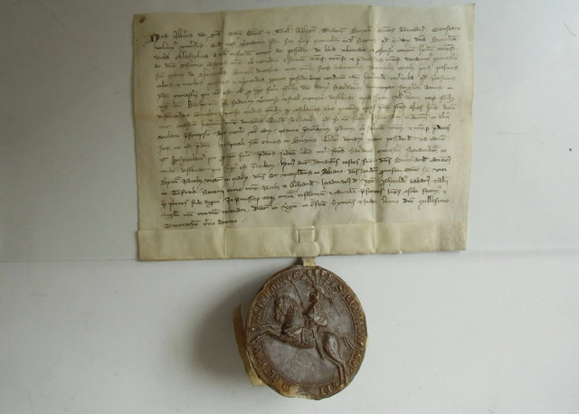 Die Urkunde aus dem Jahr 1313. Heuer feiert St. Veit im Defereggen sein 700. Jubiläum. | Foto: Veranstalter