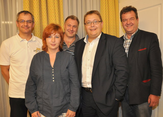 Norbert Riedl, Gerlinde Hollaus, Mario Ostermann, Martin Graf, Ludwig Holzinger. | Foto: SWV