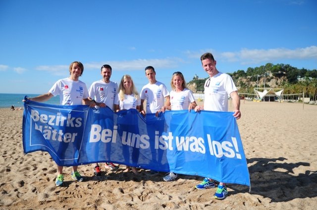 An Martin R., Bernhard, Sarah, Martin S., Valerie und Andreas: Herzliche Gratulation und DANKE für die tollen Tage mit euch in Barcelona1