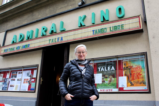 Michaela Englert führt seit 2007 das heuer 100 Jahre alte Admiral Kino in der Burggasse 119