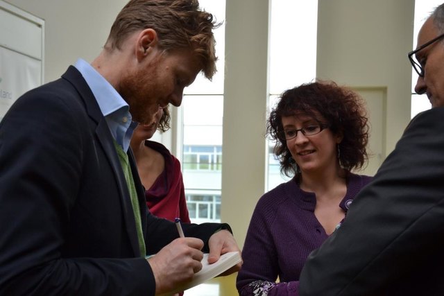 Persönliche Widmung von Christian Felber.