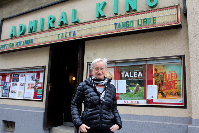 Michaela Englert führt seit 2007 das heuer 100 Jahre alte Admiral Kino in der Burggasse 119