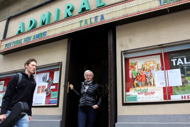 Michaela Englert führt seit 2007 das heuer 100 Jahre alte Admiral Kino in der Burggasse 119
