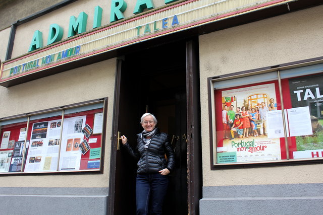 Michaela Englert führt seit 2007 das heuer 100 Jahre alte Admiral Kino in der Burggasse 119