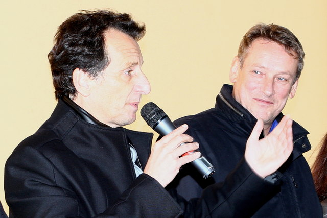Christian Oxonitsch und Norbert Scheed: Gute Zusammenarbeit zwischen Stadt und Bezirk.