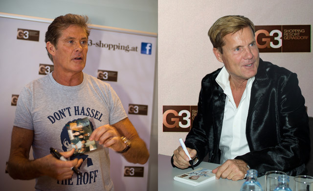 David Hasselhoff und Dieter Bohlen