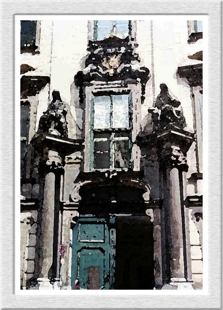 ... als Gemälde an der Wand