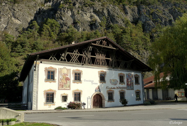 das Gemeindeamt in der Nachbargemeinde Pettnau