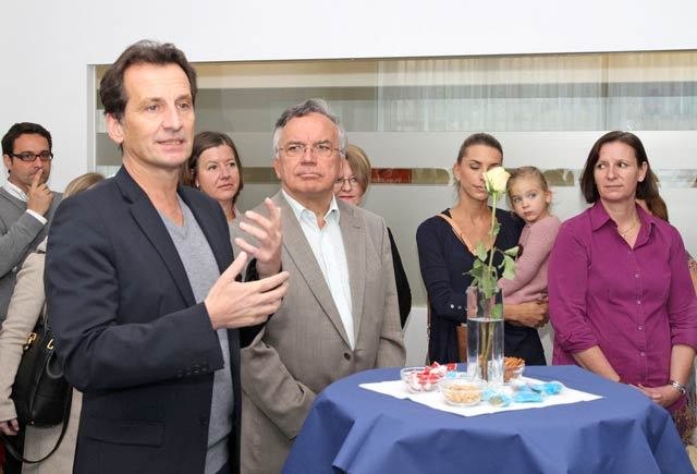 Christian Oxonitsch (li.) und Heinz Lehner bei der Eröffnung am 14. Oktober. | Foto: Stadt Wien