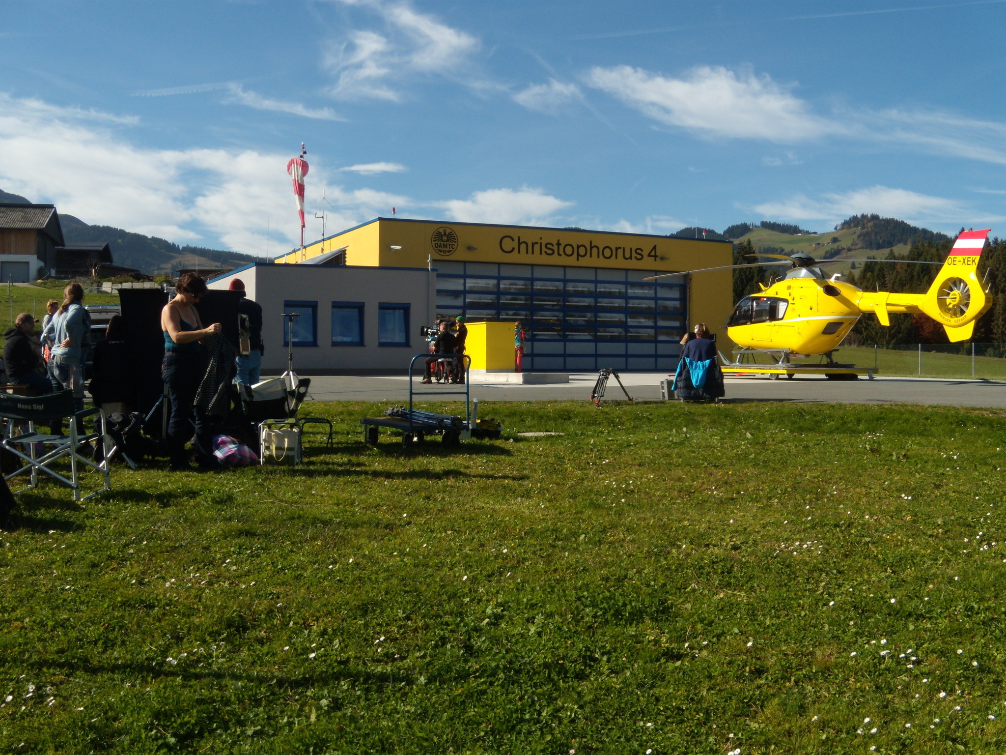 Der Bergdoktor am Stützpunkt des Christophorus 4 Kitzbühel