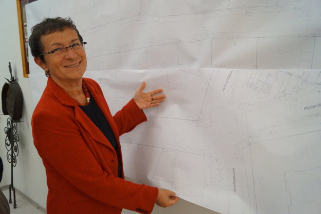 Aufwertung: Bezirksvorsteherin Renate Kaufmann lässt jetzt Pläne für die Mollardgasse ausarbeiten.