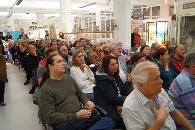 Volles Haus im Bezirksmuseum: Die Anrainer entscheiden über die Neugestaltung der Mollardgasse.