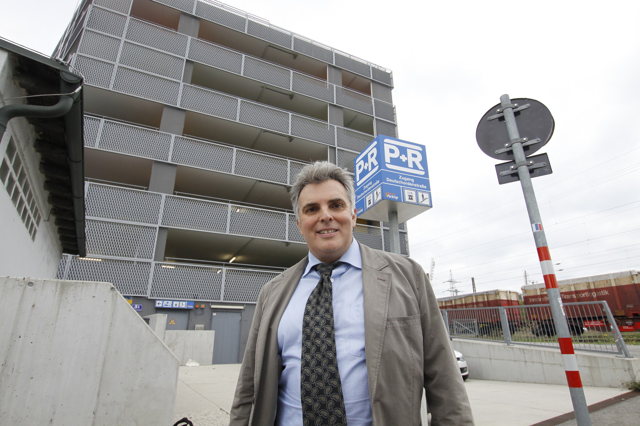 ParkAndRide Hütteldorf Ausbau im Plan Penzing