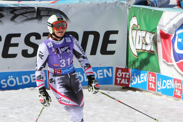 Die Österreicherin wurde 15. in Sölden