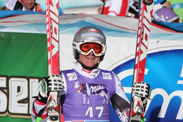Andrea Fischbacher - 13. Rang mit Startnummer 47.