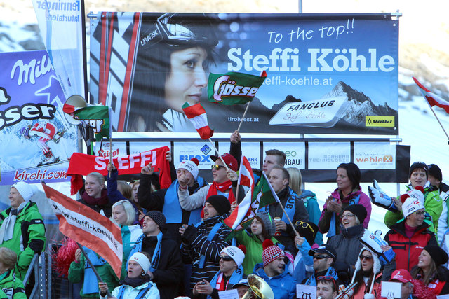 Die Steffi Köhle Fans mussten den Ausfall ihres Idols mitansehen.