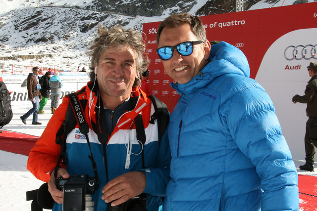 Pressechef Ernst Lorenzi und Ötztal Tourismus GF Oliver Schwarz