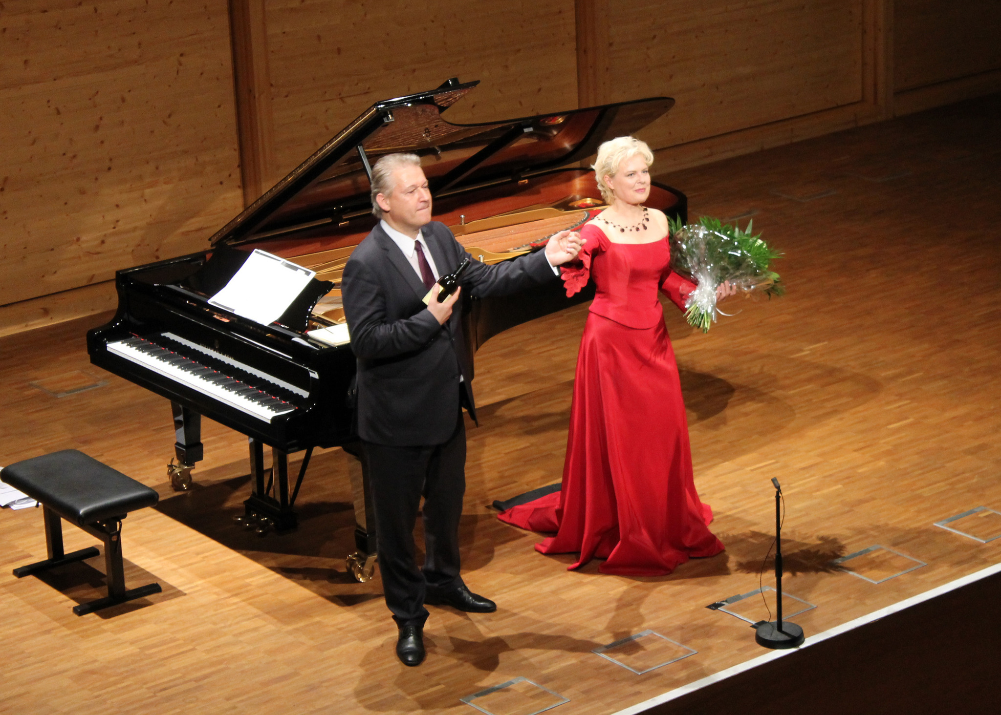 Ildiko Raimondi beeindruckte im Lisztzentrum Oberpullendorf