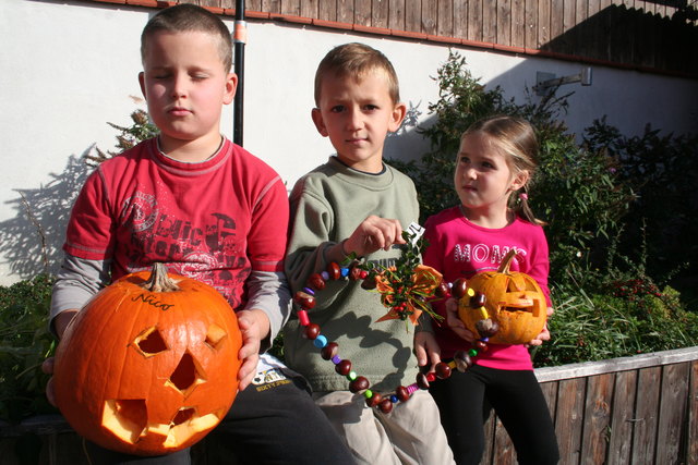 von links: Julian, Nico und Sophie