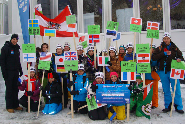 „Tag der Schulen“: Am 6. Dezember können alle SchülerInnen die Biathlonstars wieder hautnah erleben. | Foto: OK Hochfilzen