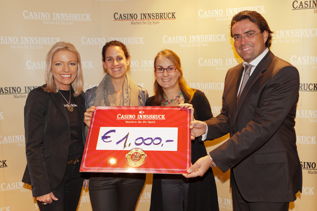 Carina Mauthner, Schauspielerin Sissi Wolf, Gabi Ziller und Casinodirektor Hannes Huter | Foto: Foto: Miller