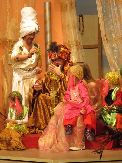 Das Märchen Aladdin: die zauberhafte Märchenwelt von "1001 Nacht". | Foto: Volkstheater