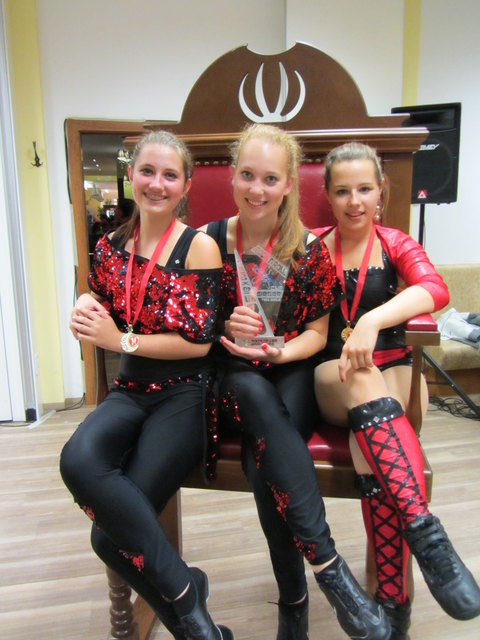 Mädchentrio "Hot Flames"