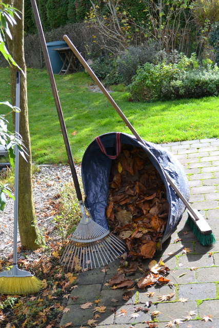 Auch Gartenarbeiten gehören zu den Dienstleistungen des Vereins.