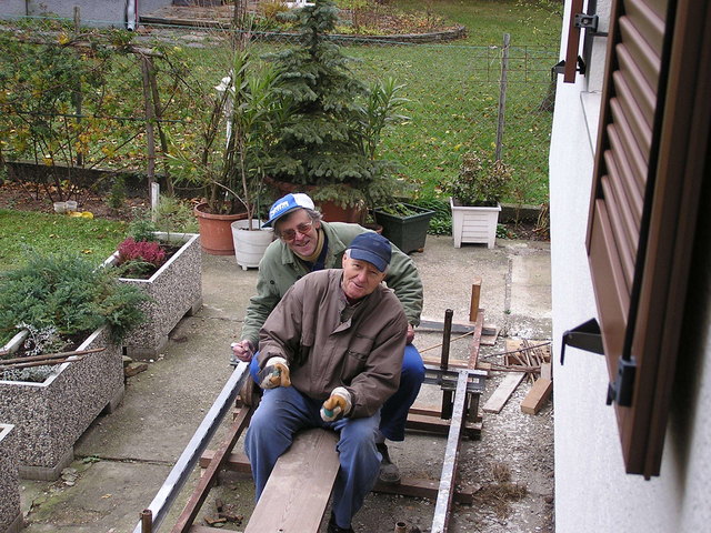 der Keller und die Einfahrt ist wieder begehbar