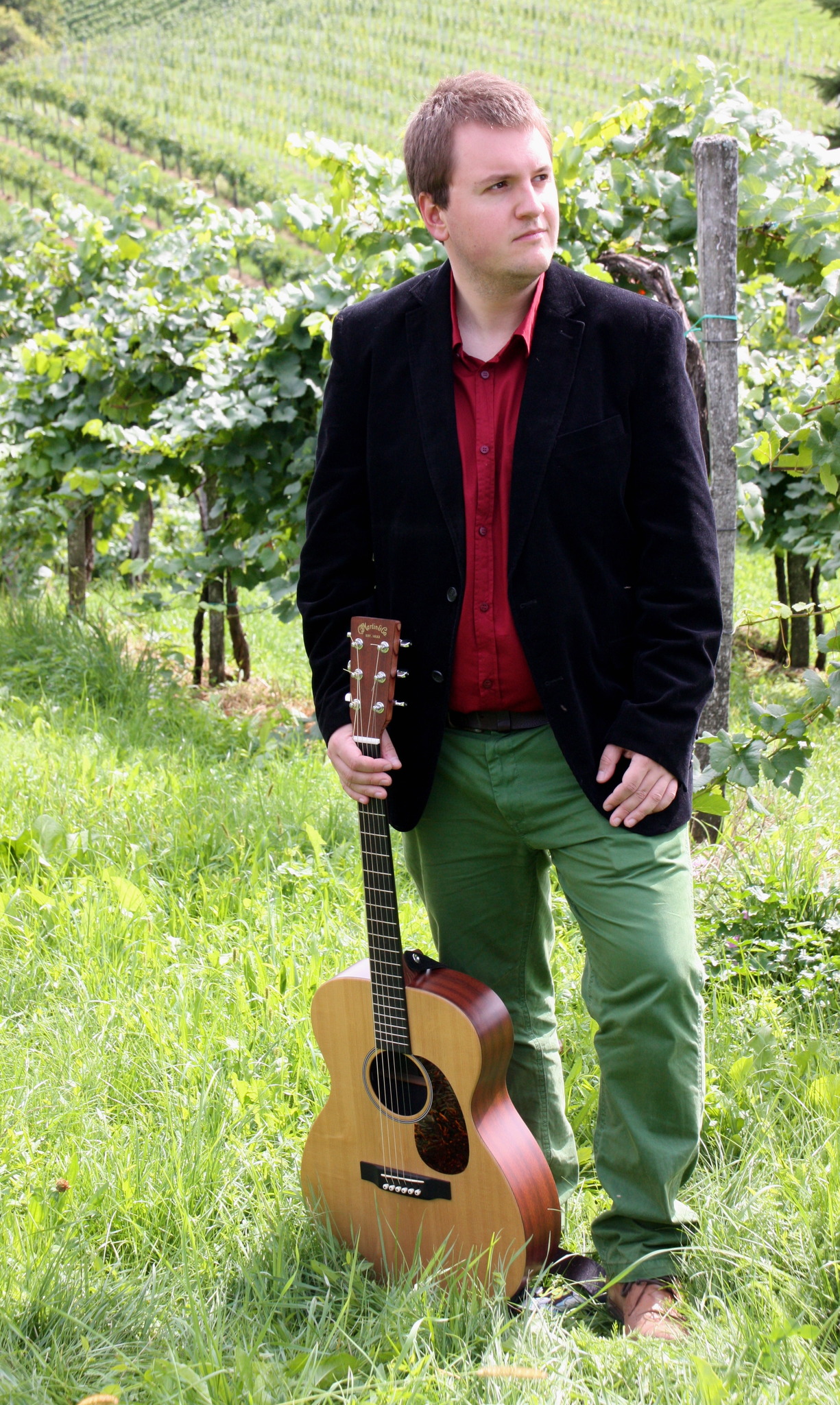 Louis Romégoux singt im 