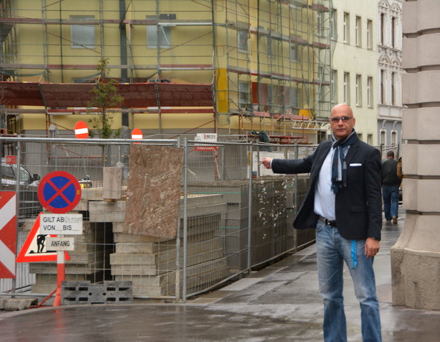 Anrainer Peter Martin Wolf: Parkplatzsuche dauert bis zu 45 Minuten.