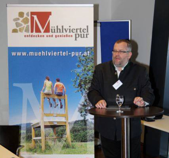 Gastredner Georg Bachleitner, Marketingleiter des OÖ Tourismus. | Foto: Foto: privat