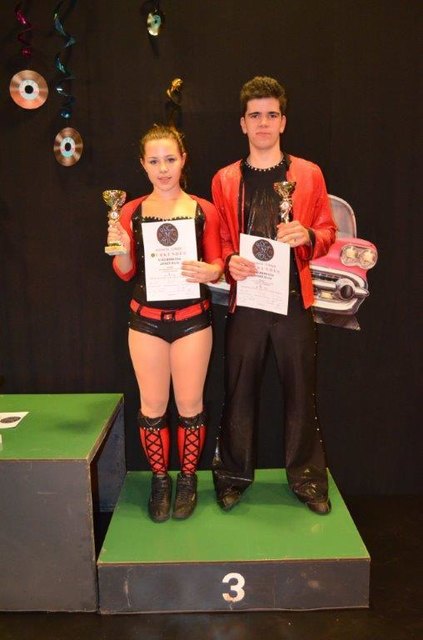 Nicole Jahner und Elias Stadlmann erobern den 3. Platz