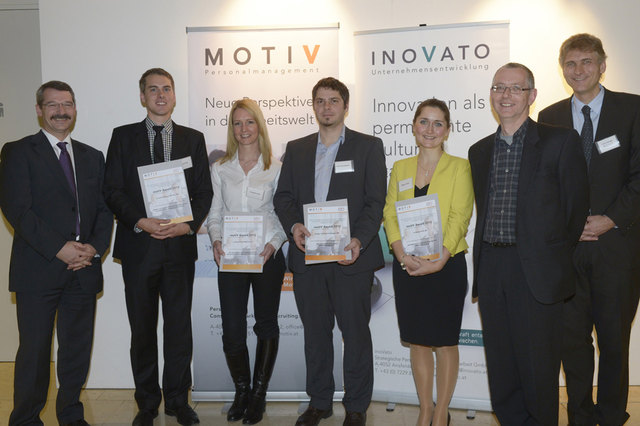 Die Preisträger des Jahres 2012. | Foto: FH OÖ