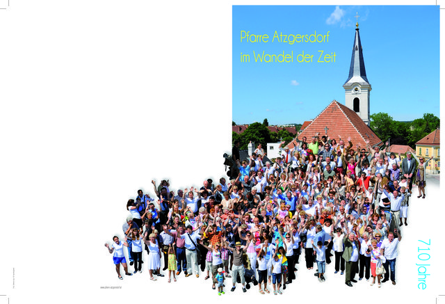 „710 Jahre Pfarre Atzersdorf im Wandel der Zeit“ das Buch ist in der Pfarre erhältlich | Foto: Pfarre Atzgersdorf