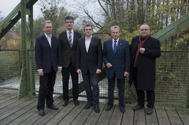 Martin Slonek, Rudolf Greiner, Erwin Koller, Dietmar Sainitzer und Harald Lückl vom Vorstand des KC Leibnitz (v.l.n.r.) | Foto: Kiwanis