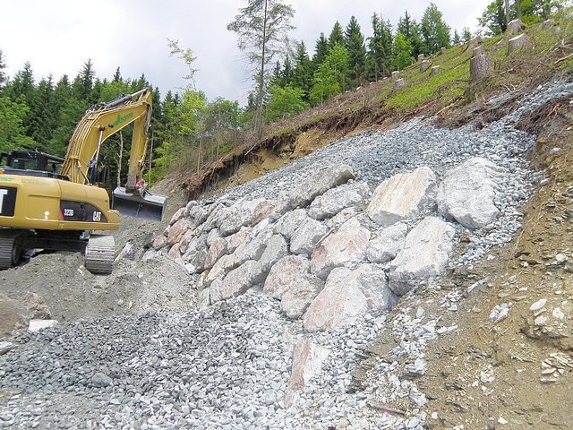 Großzügige Sanierung am Oberndorfer Saureggweg am Kitzbüheler Horn. | Foto: Foto: Gemeinde