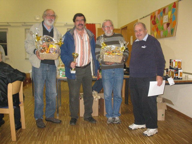 Zweitplatzierte Mannschaft Team Steyr 1: Steigerstorfer Erich, Kargl Kurt, Gruber Johann Ing.