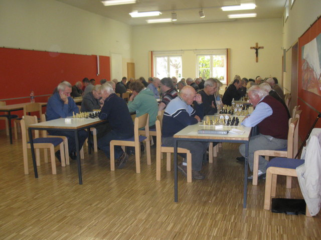 Turniersaal im Pfarramt Steyregg